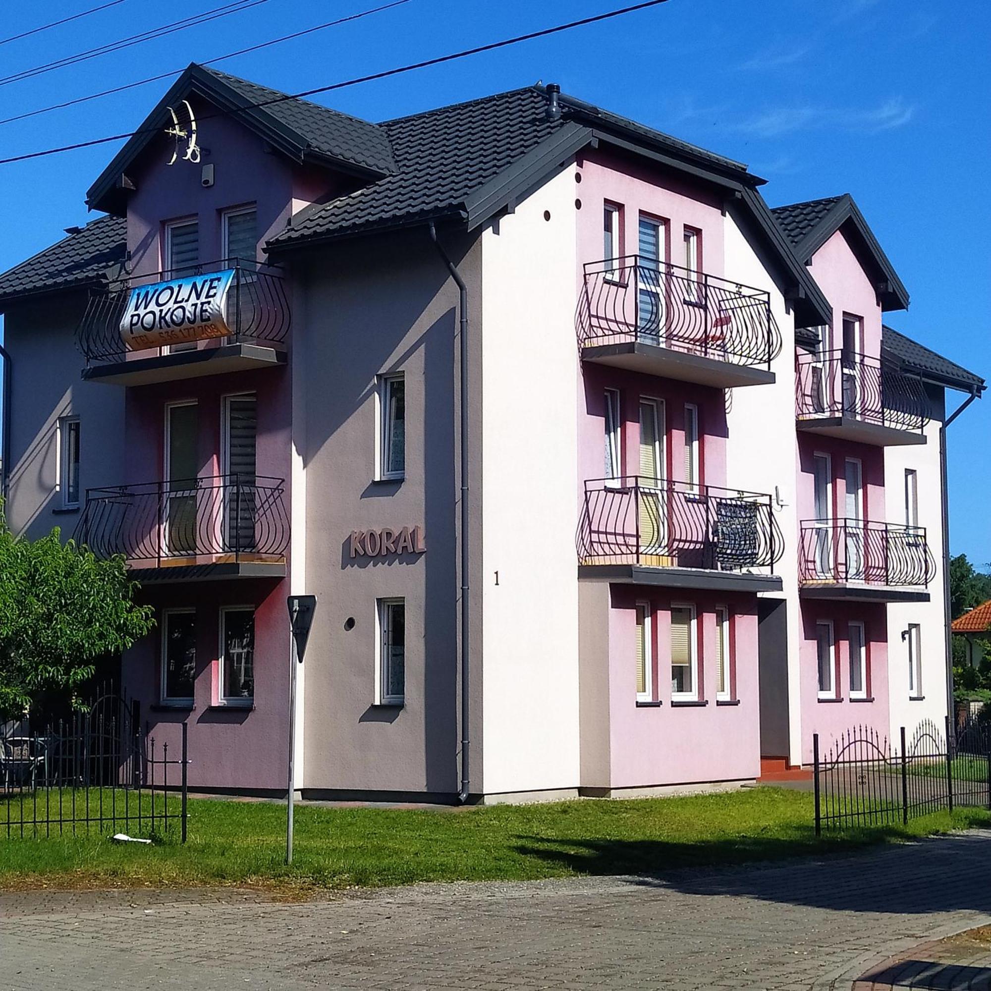 Koral Hotell Sztutowo Exteriör bild